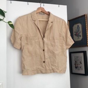 Everlane Linen Button Up Shirt